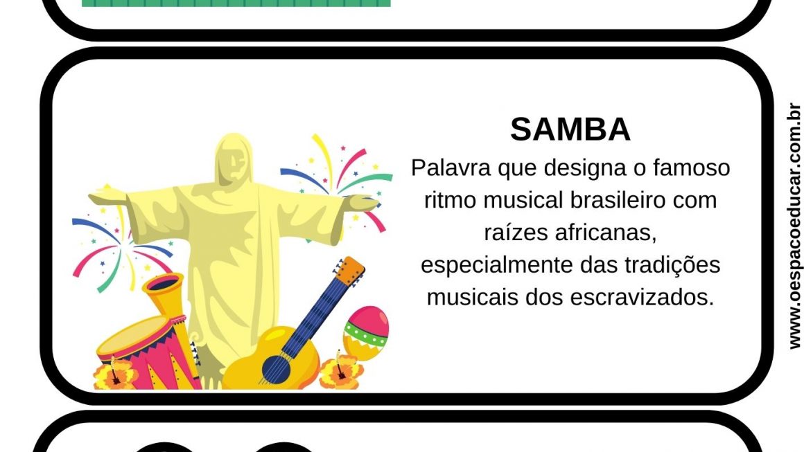 Fichas de leitura: elementos da cultura afro-brasileira! - Blog Espaço ...
