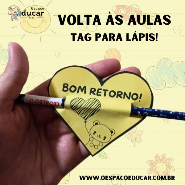 Tag de volta às aulas!