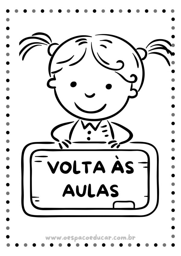 Volta às aulas: para colorir!