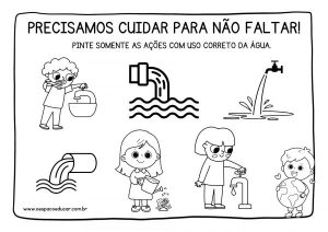 Educação Infantil: atividades para o dia da água!