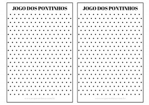 Alfabetização Matemática: jogo dos pontinhos!