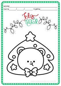 Natal: vamos colorir!