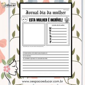 Jornal dia da Mulher!