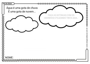 Educação Infantil: dia da água!