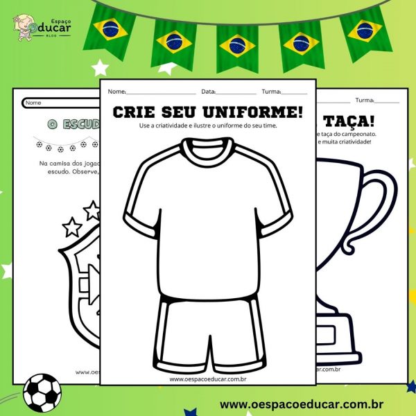 Educação Infantil: atividades Copa do Mundo!