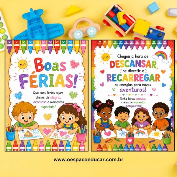 Bilhete de férias!