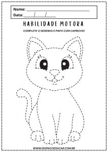 Atividades de habilidade motora com os animais!