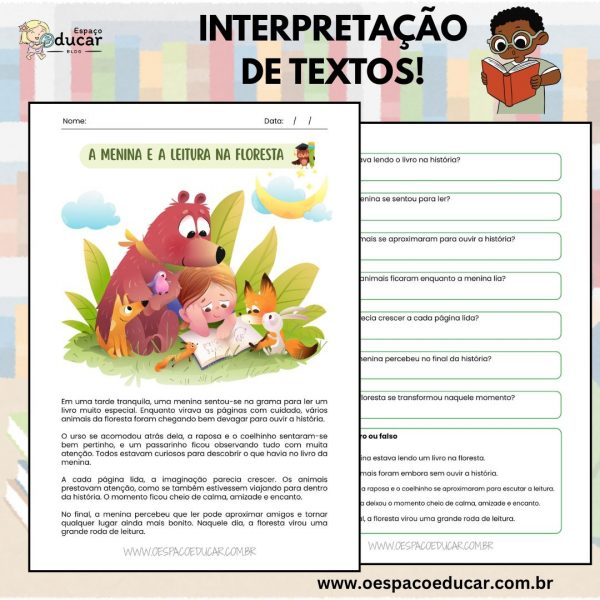 Ensino Fundamental: interpretando textos!