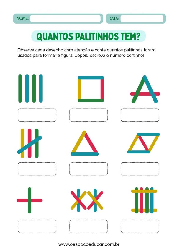 Quantos palitos tem?