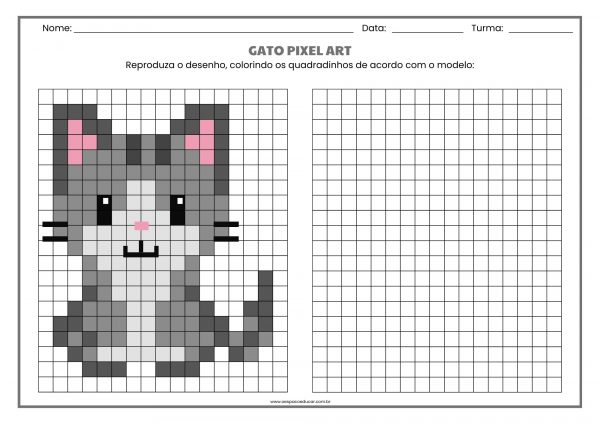 Pixel Art com animais!
