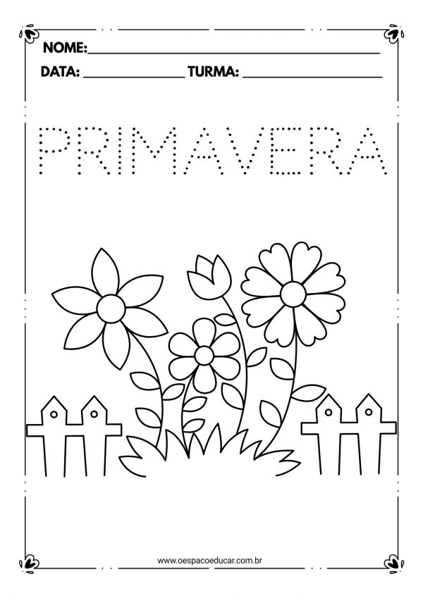 Primavera: atividades para Educação Infantil!