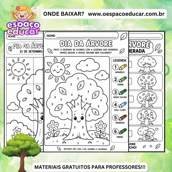 Dia da Árvore: atividades para Educação Infantil!