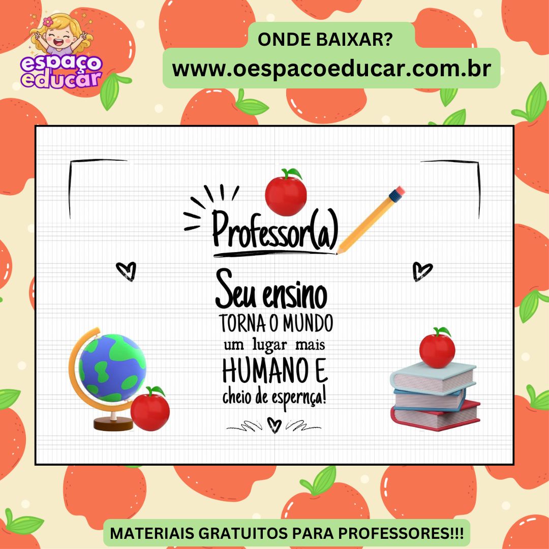 Dia dos Professores: cartões comemorativos!