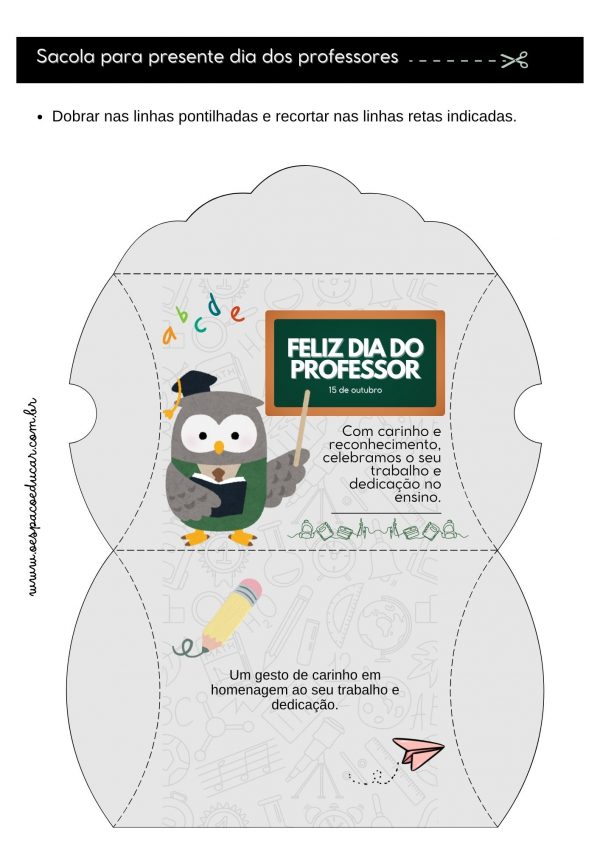 Dia do Professor: caixinha e tags!
