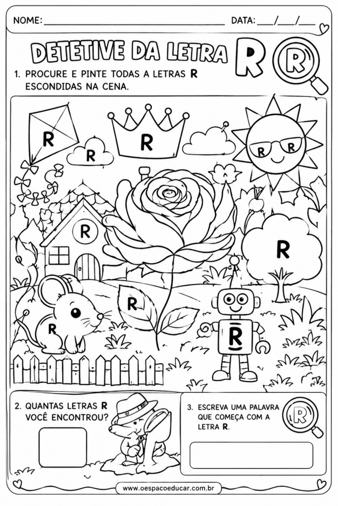 Detetive da Letra R