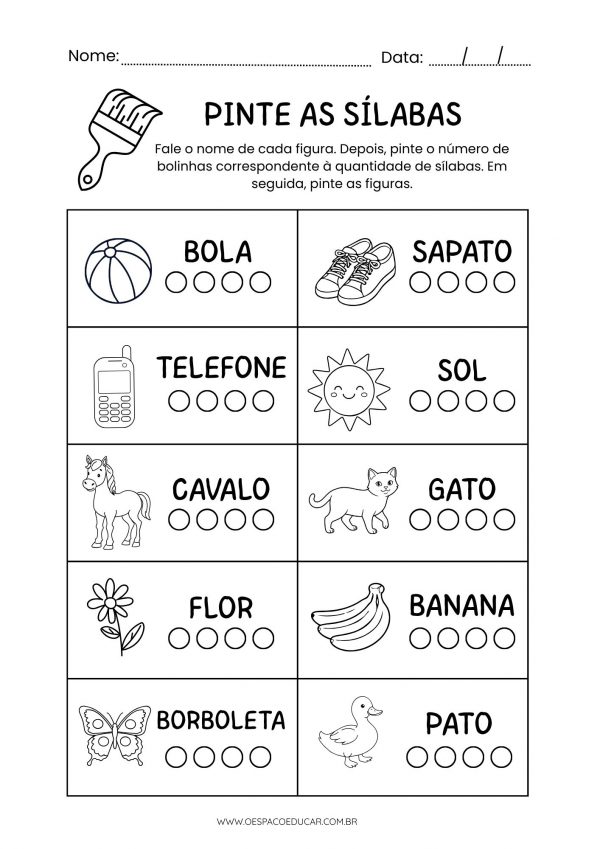 Alfabetização: atividades de consciência fonológica!