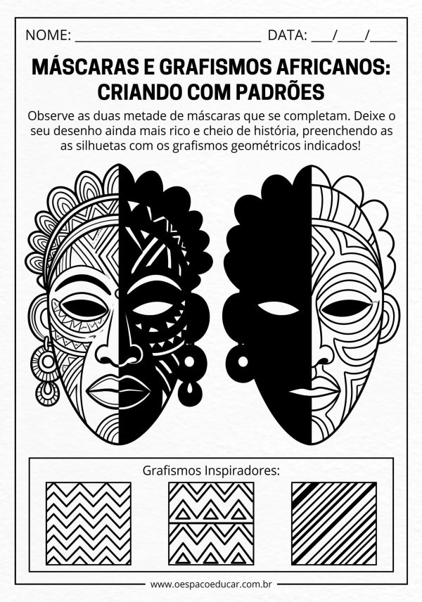 Consciência Negra: Máscaras Africanas!