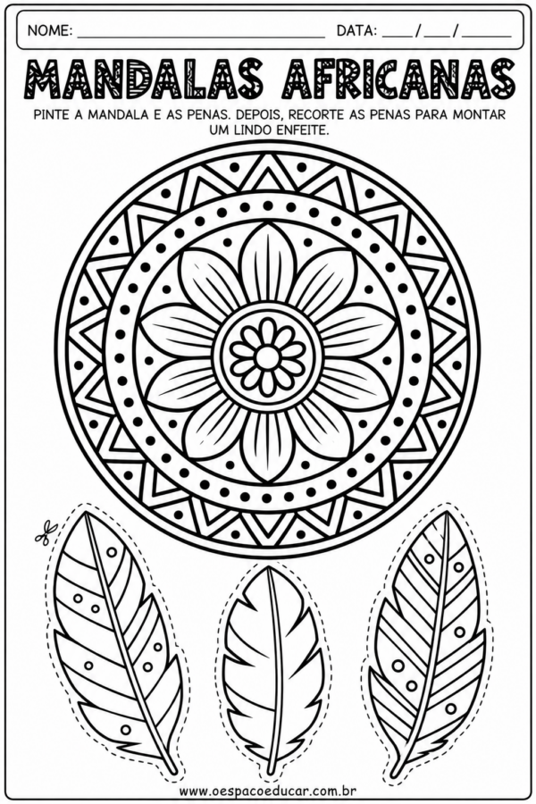 Consciência Negra: Mandalas Africanas!