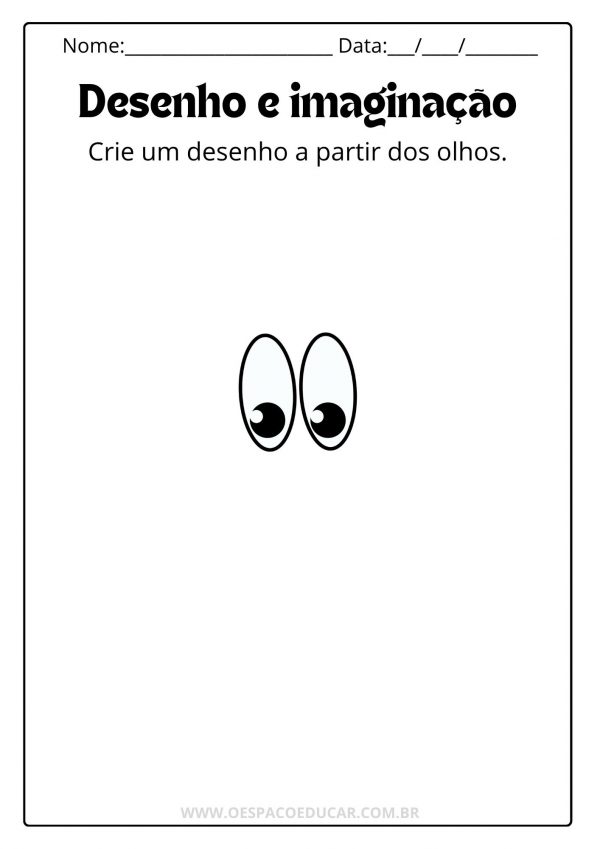 Atividades de Desenho e Imaginação: despertando a criatividade das crianças