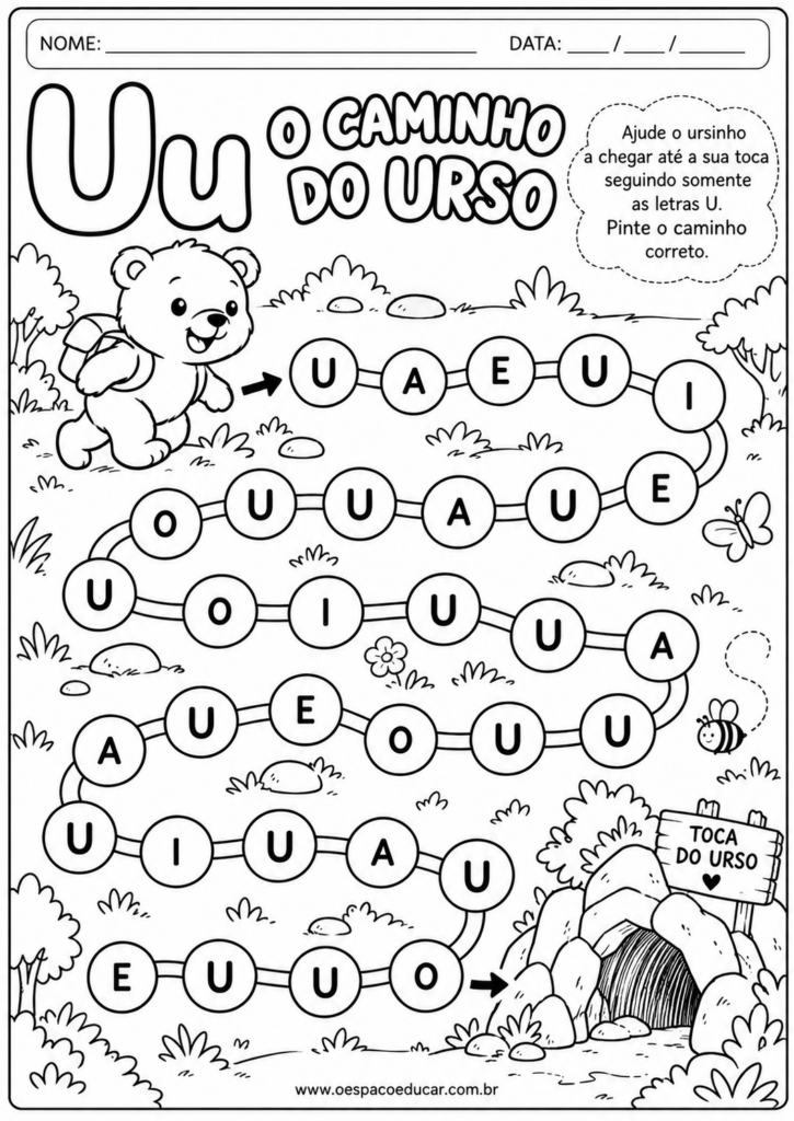 O Caminho do Ursinho U