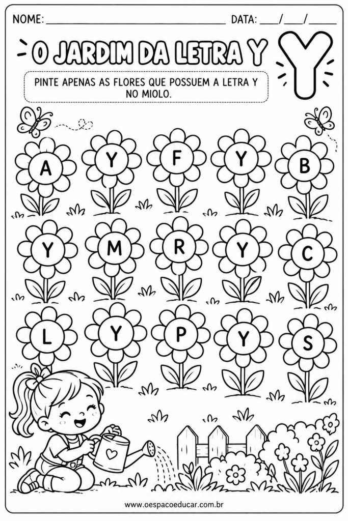 O Jardim Educativo da Letra Y