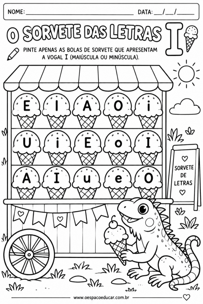 O Sorvete das Letras I