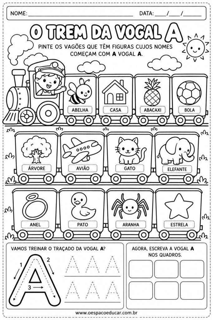 O Trem da Vogal A