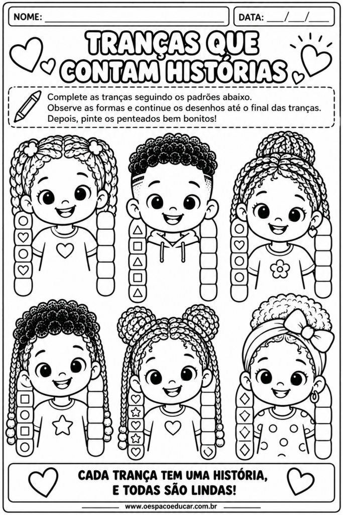 Tranças que Contam Histórias